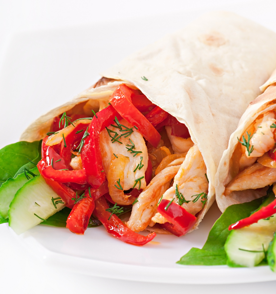 Kycklingwrap med curry